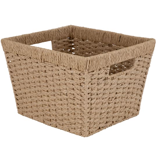 Simplify Large Dutch Weave Storage Basket